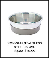 Non-Slip Stainless Steel Bowl