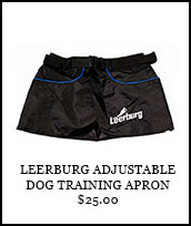 Leerburg Adjustable Dog Training Apron
