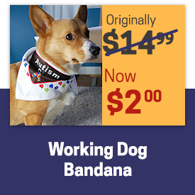 Clearance - Working Dog
                                    Bandana 