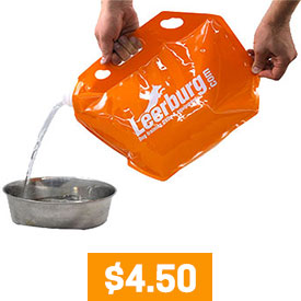 Leerburg Collapsible Water Bag