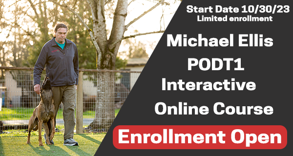 Michael Ellis Principles of Dog Training 1 - Interactive Online Course