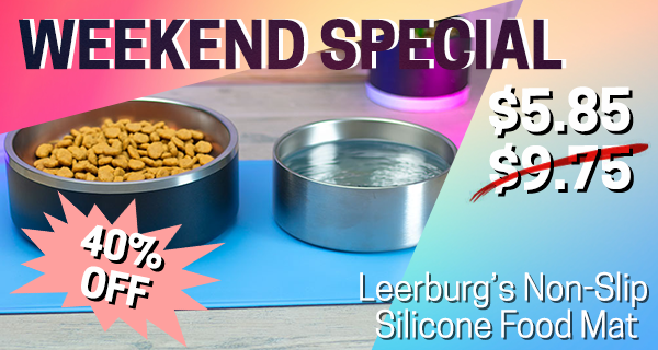 40% off sale Leerburg's Non-Slip Silicone Food Mat