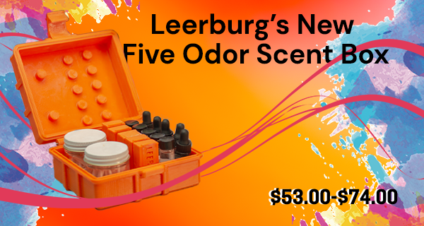 Leerburg's new five odor scent box
