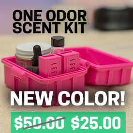 New Color! Leerburg's One Odor Scent Kit