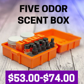 Leerburg's Five Odor Scent Box