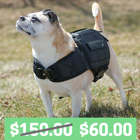 XDog Exercise Weighted Vest