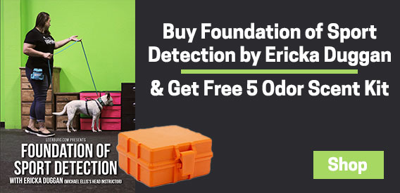 Buy Foundation of Sport Detection by Ericka Duggan Scent Work and Get Free 5 Odor Scent Kit