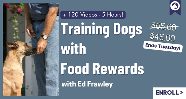 $20 off Training Dogs with Food Rewards