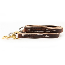 3/4 inch Leather Leash