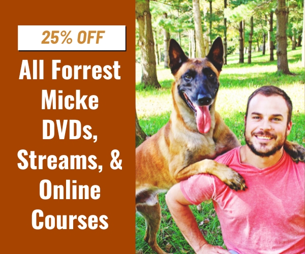 25% off all Forrest Micke