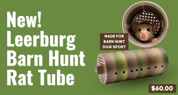 New! Leerburg Barn Hunt Rat Tube