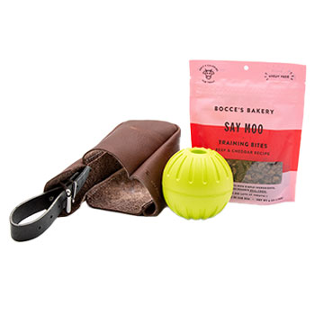 Leerburg Leather Pouch Training Set