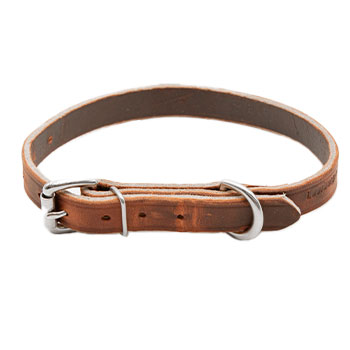 3/4in Leather Collar