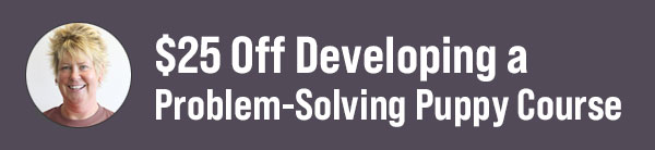 $25 Off Developing a Problem Solving Puppy