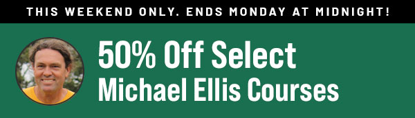 50% Off Select Michael Ellis Courses