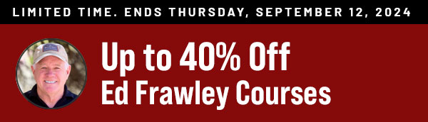 Up to 40% Off Ed Frawley Select Courses