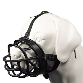 Heavy Duty 3-Strap Basket Muzzle