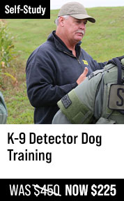 K-9 Detector Dog Training