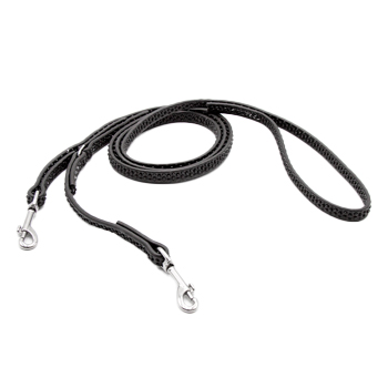 Super Grip Biothane Prong Collar Leash