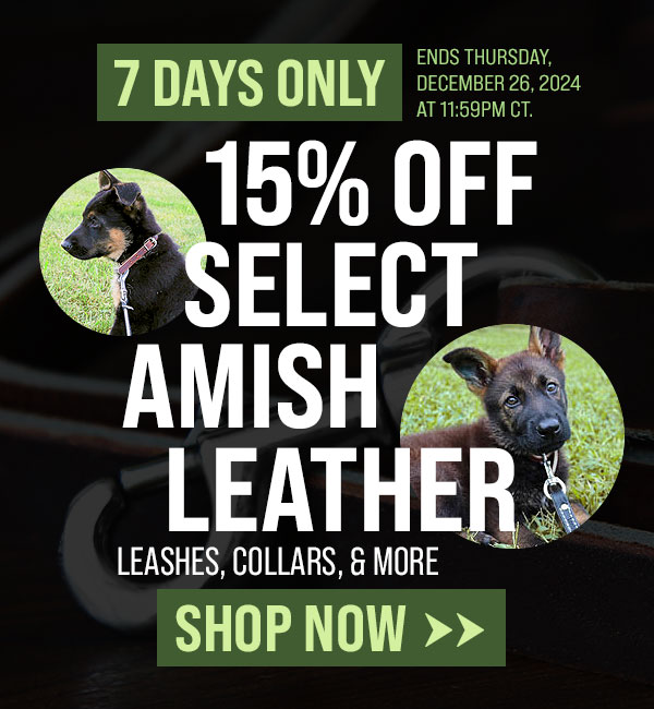 15% Off Select Leather Products