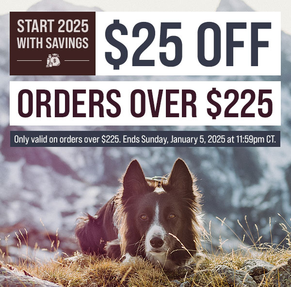 $25 Off Orders Over $225