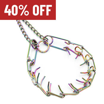 Leerburg's Rainbow SS Prong Collar