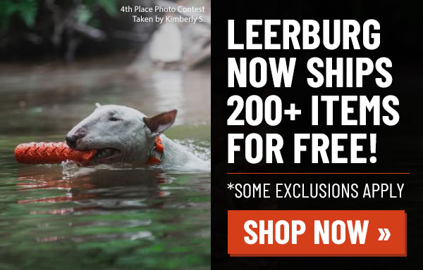 Leerburg Now Ships 200+ items FOR FREE