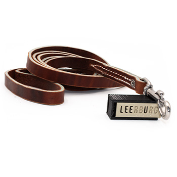 1/2-inch Lightweight Leather Leash