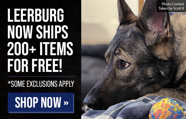 Leerburg Now Ships 200+ items FOR FREE