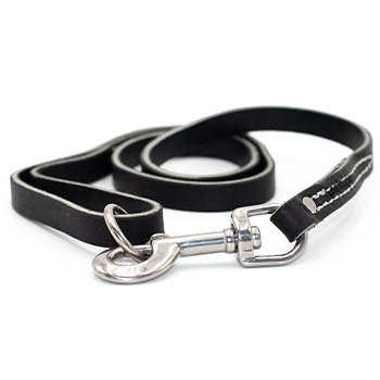 Latigo Leather Police Belt Leash