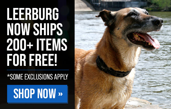 Leerburg Now Ships 200+ items FOR FREE