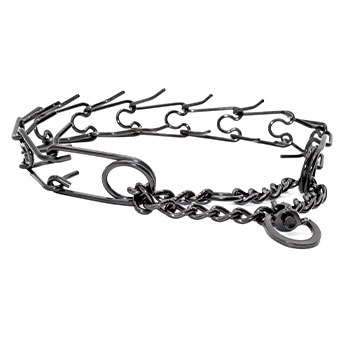 Leerburg's Black SS Prong Collar
