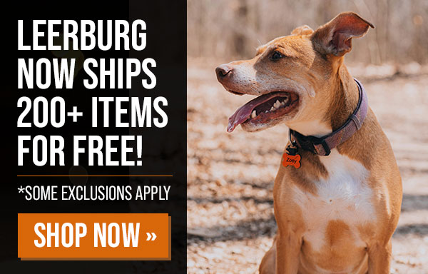 Leerburg Now Ships 200+ items FOR FREE