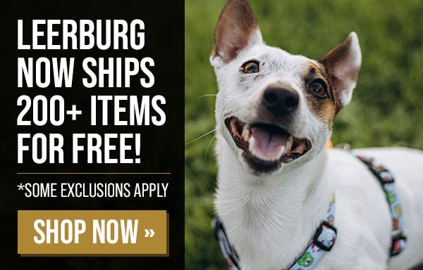 Leerburg Now Ships 200+ items FOR FREE