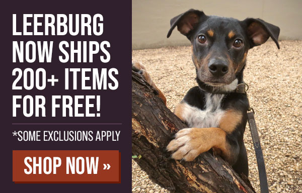 Leerburg Now Ships 200+ items FOR FREE