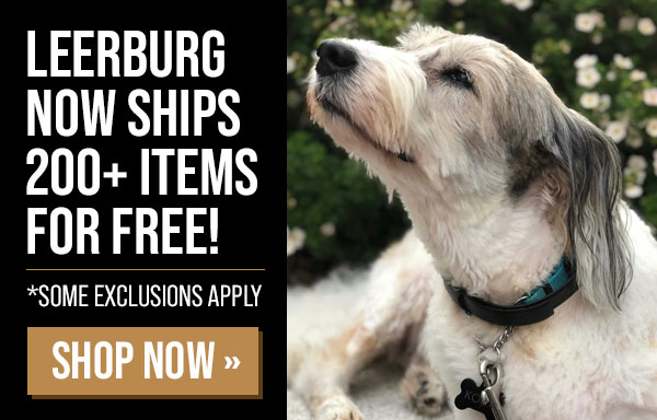 Leerburg Now Ships 200+ items FOR FREE