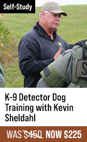 K-9 Detector Dog Training
