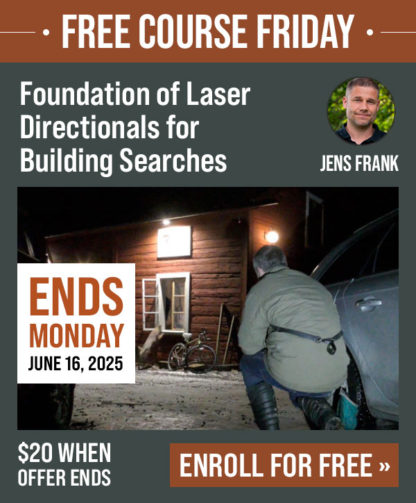 Free Course; Foundations of Laser Directionals for Building Searches