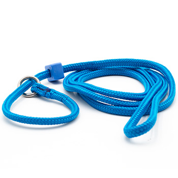 Leerburg 1/8-inch Dominant Dog Slip Lead with Handle