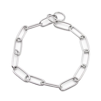 Leerburg Stainless Steel Long Link Fur Saver