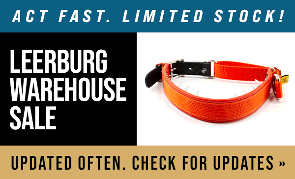 Leerburg Warehouse Sale