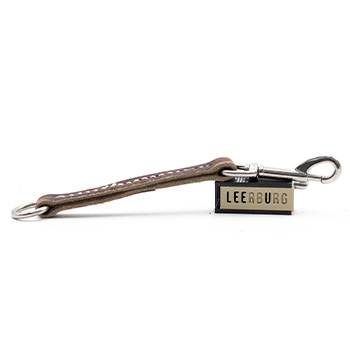 1/2-in Latigo Leather Pull Tab - 6in