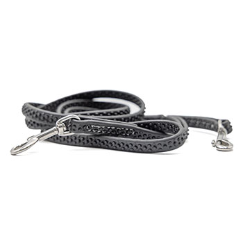 1/2-in Super Grip Bumpy BioThane Prong Collar Leash