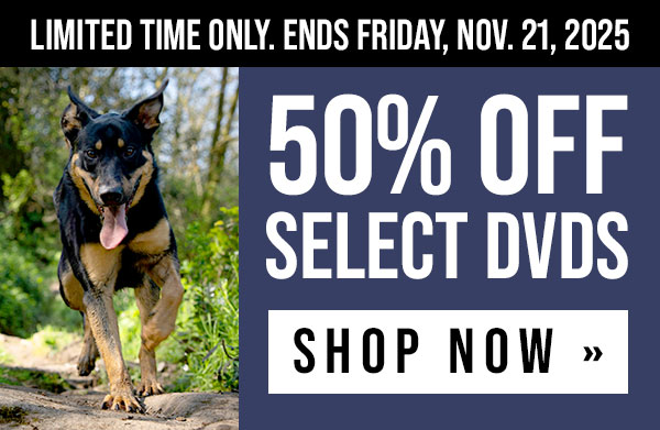 50% Off Select DVDs