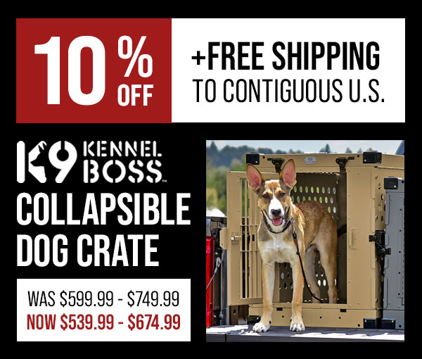 K9 Kennel Boss – Collapsible Dog Crate