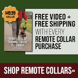 Free Video + Free Shipping with Every Remote Collar Purchase
