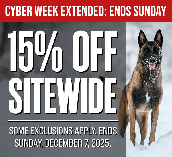 Cyber Week: 15% Off Sitewide