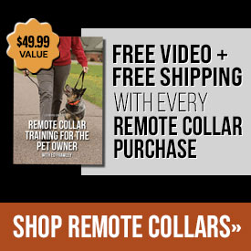 Free Video + Free Shipping with Every Remote Collar Purchase