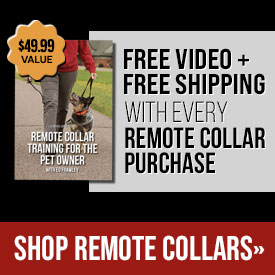 Free Video + Free Shipping with Every Remote Collar Purchase