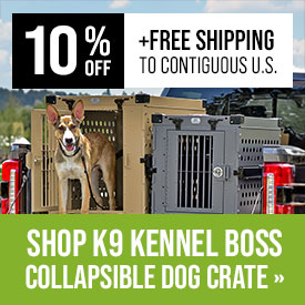 K9 Kennel Boss – Collapsible Dog Crate